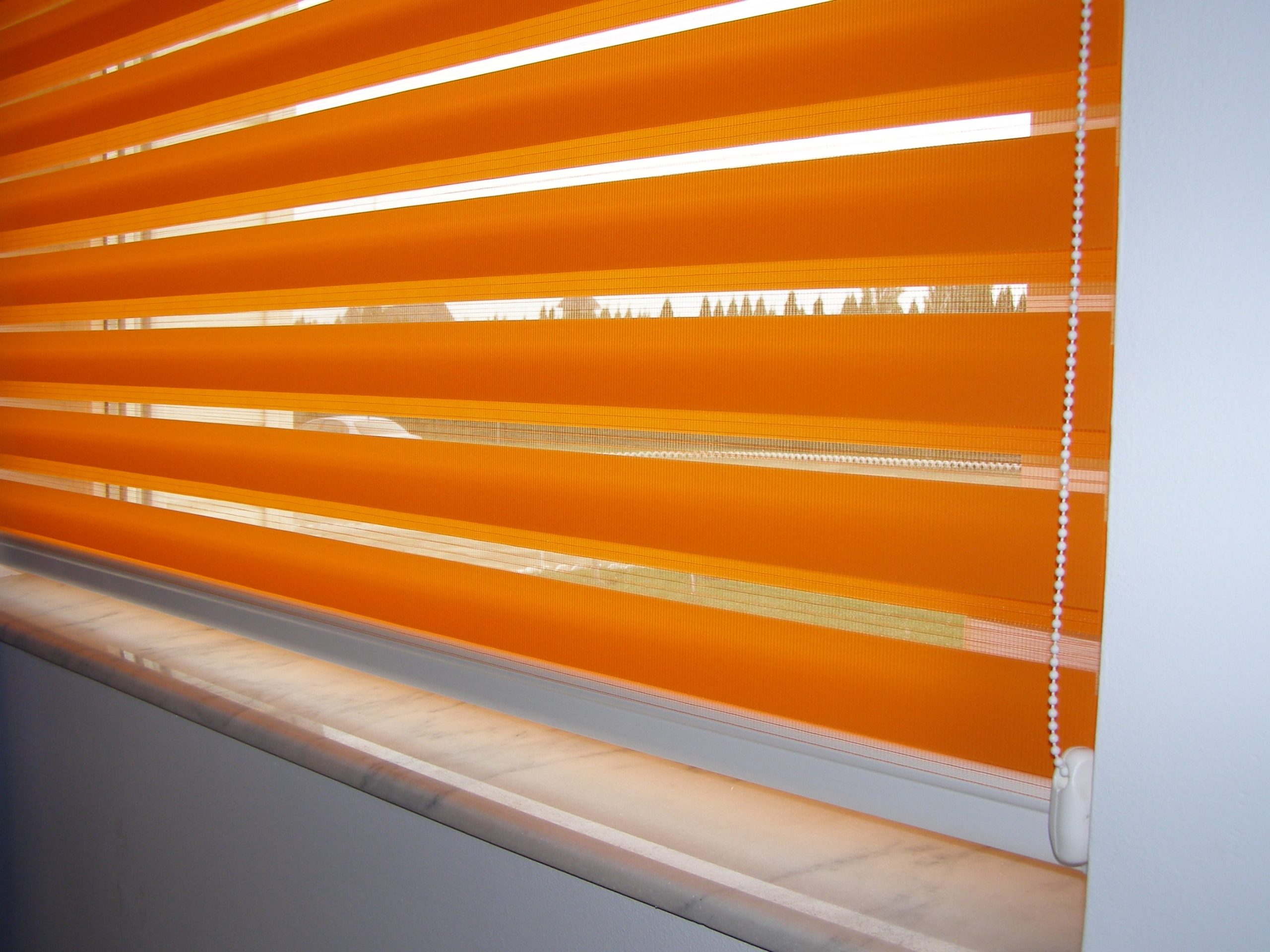 Textile roller blinds